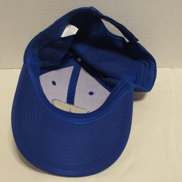 Bud Light Beer Blue White Adjustable Back Graphic Travel Vacation Party Hat - Picture 7 of 7